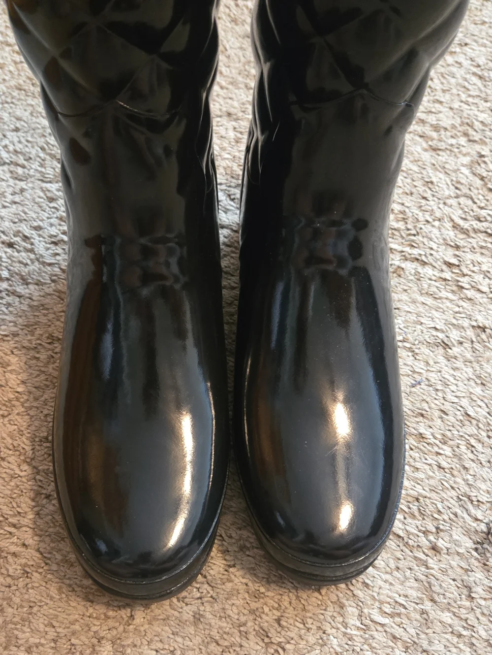 Hunter Adjustable Quilted Tall Rain Boots